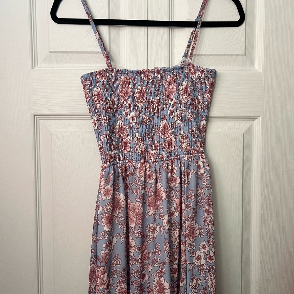 floral maxi dress - size medium